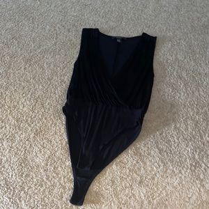 Forever 21 Black Tank Bodysuit